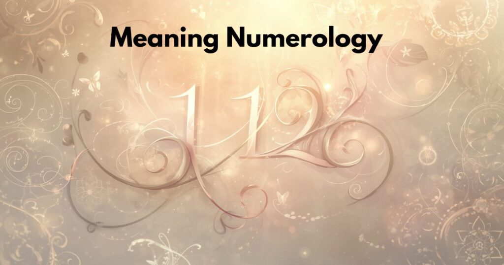 112 Meaning Numerology