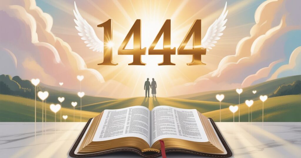 1444 Angel Number Meaning in Love