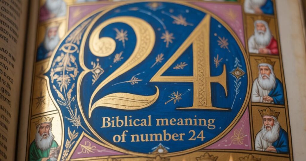 Biblical Events and the Number 24