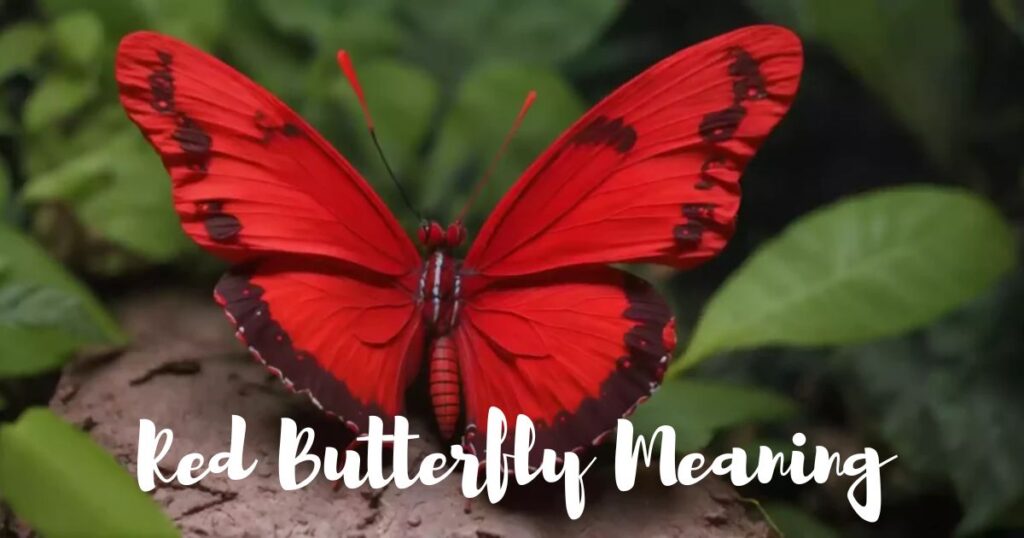 Red Butterfly Meaning