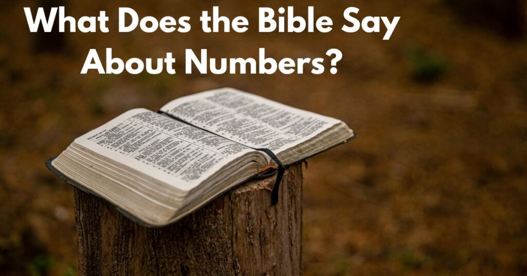 What Does the Bible Say About Numbers?