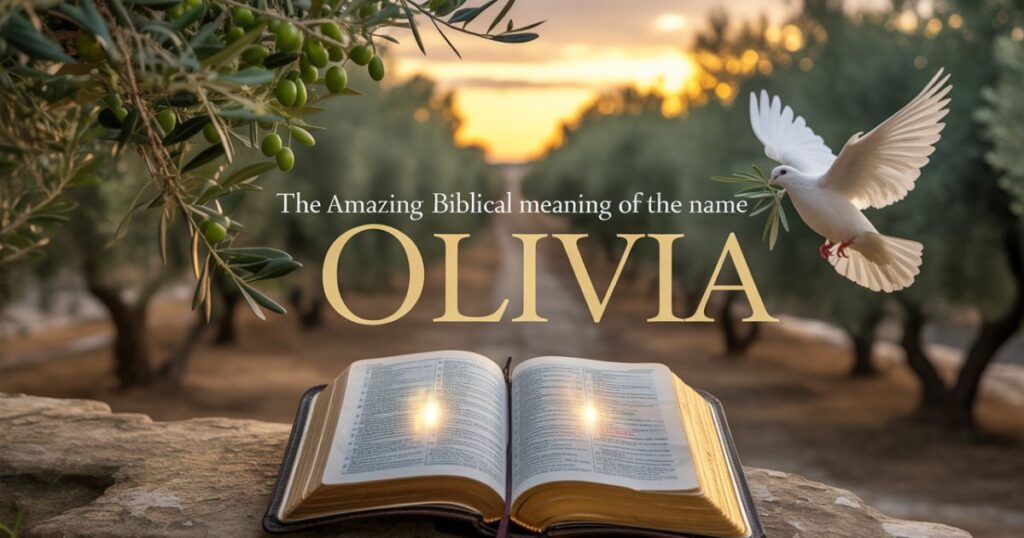 🙏 The Amazing Biblical Meaning of the Name Olivia Bible Verse