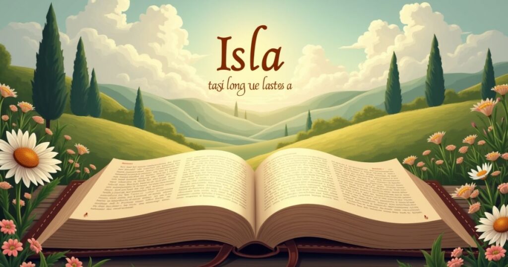 Isla Meaning in the Bible: Origins and Significance + Verse