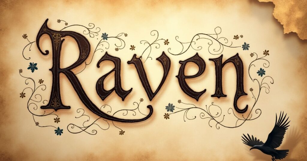 The Meaning of the Name "Raven" in Hebrew
