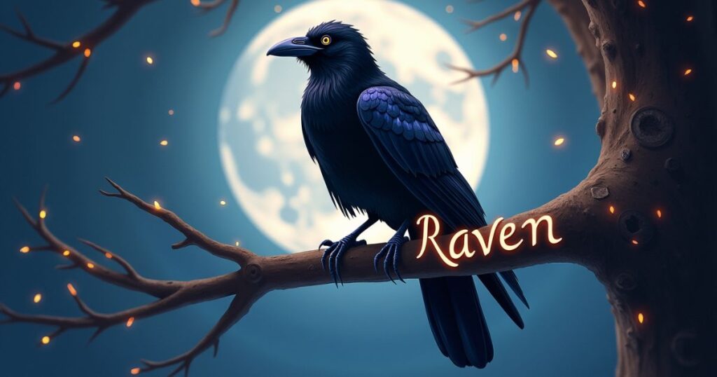 The Spiritual Meaning of the Name "Raven"