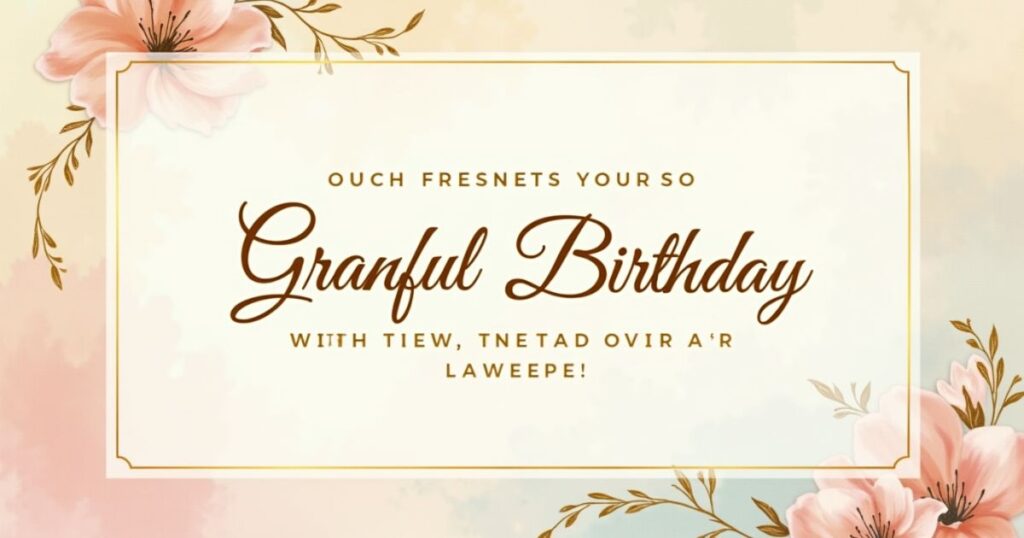 Grateful Birthday Messages for Sir