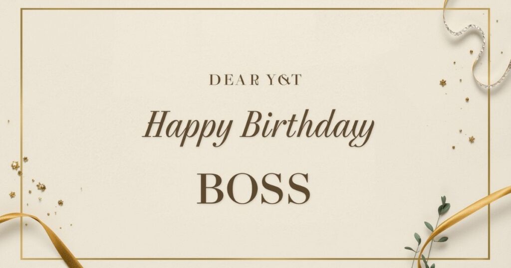 Professional Birthday Wishes for Your Boss