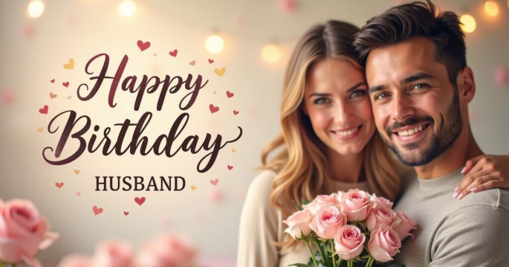 Short Birthday Wishes for Husband