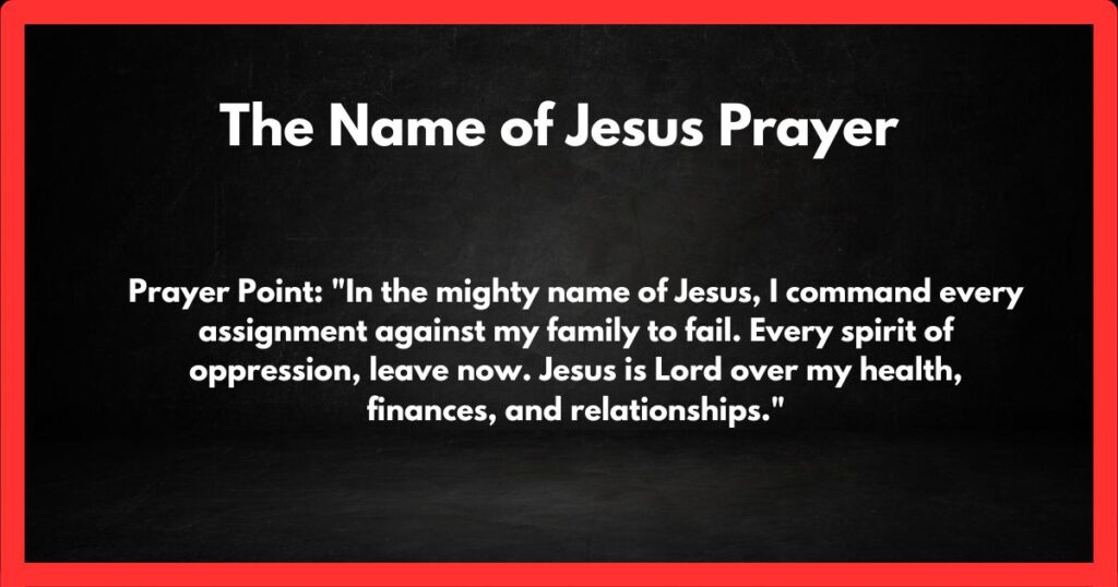 The Name of Jesus Prayer
