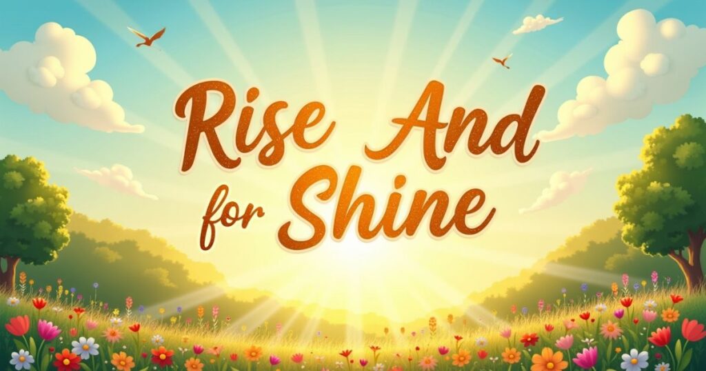 Rise And Shine Quotes