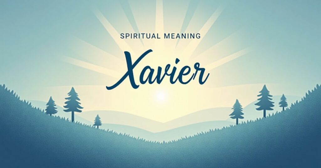 Spiritual Meaning of the Name "Xavier"
