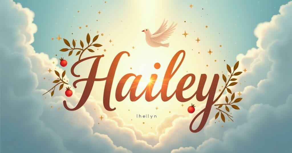 The Meaning of the Name "Hailey" in the Bible