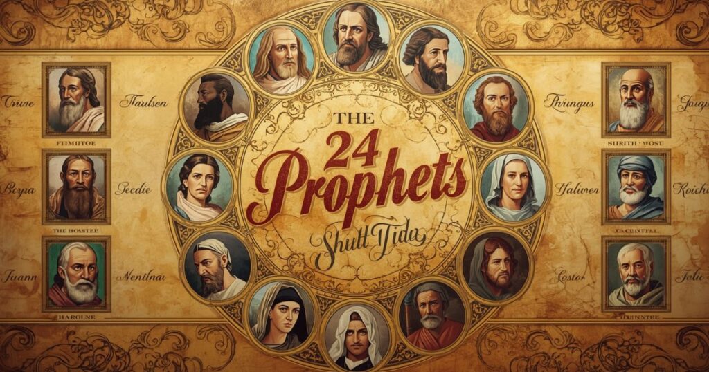 Who are the 24 Prophets in the Bible