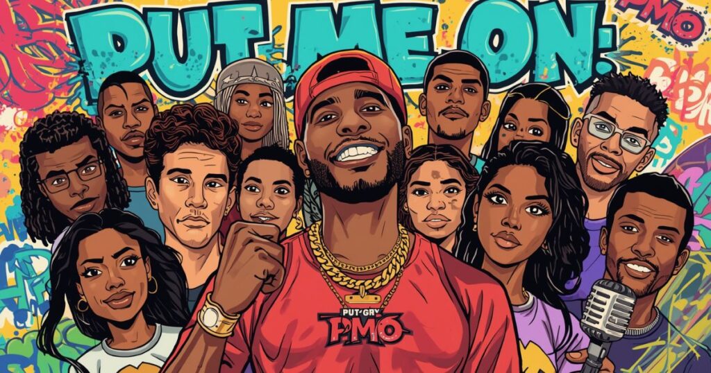 PMO as "Put Me On" in American Slang