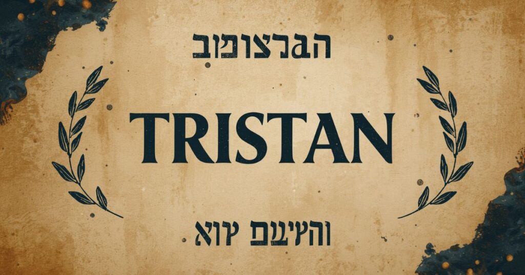 Tristan Name Meaning in Hebrew and Greek