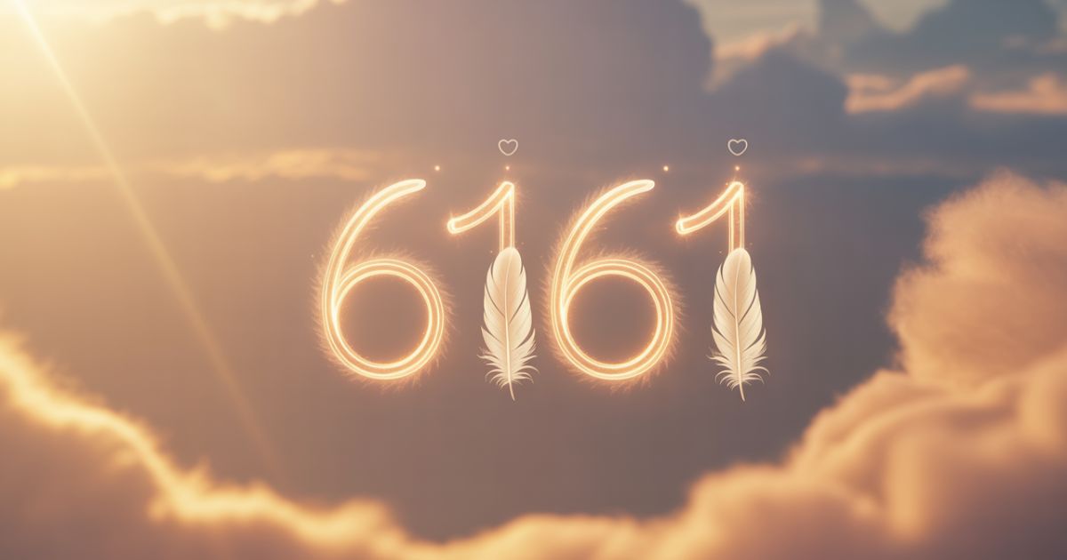 Angel Number 6161 Meaning in Love, Twin Flames & Spiritual Awakening