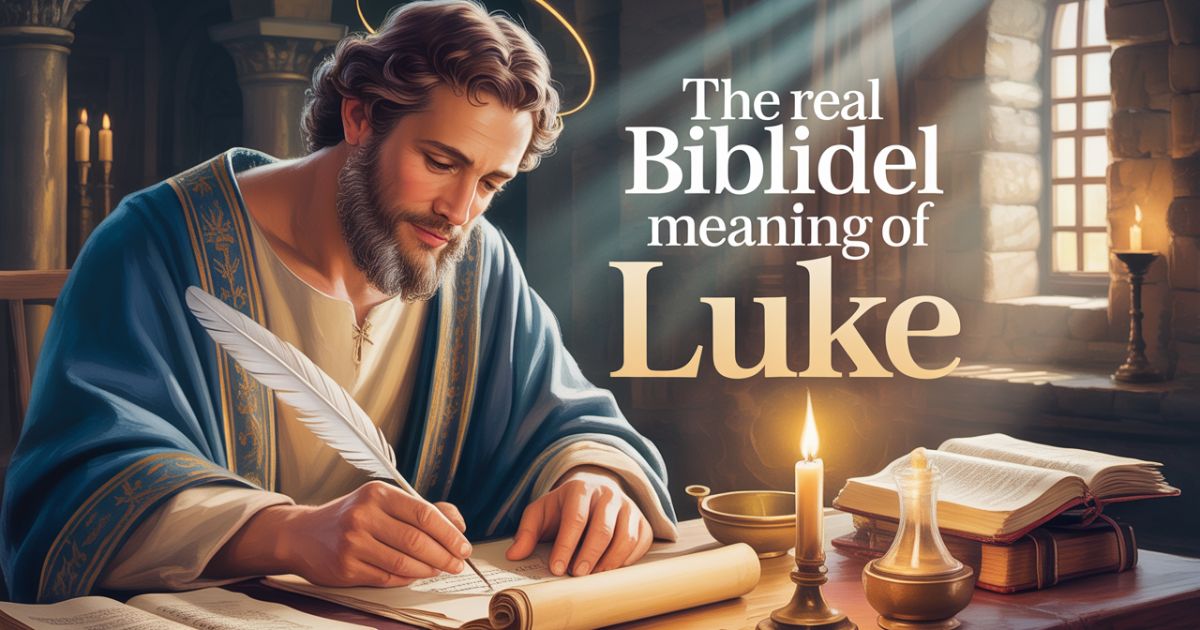 The REAL (Biblical) Meaning of Luke? - Origin, History & Stories