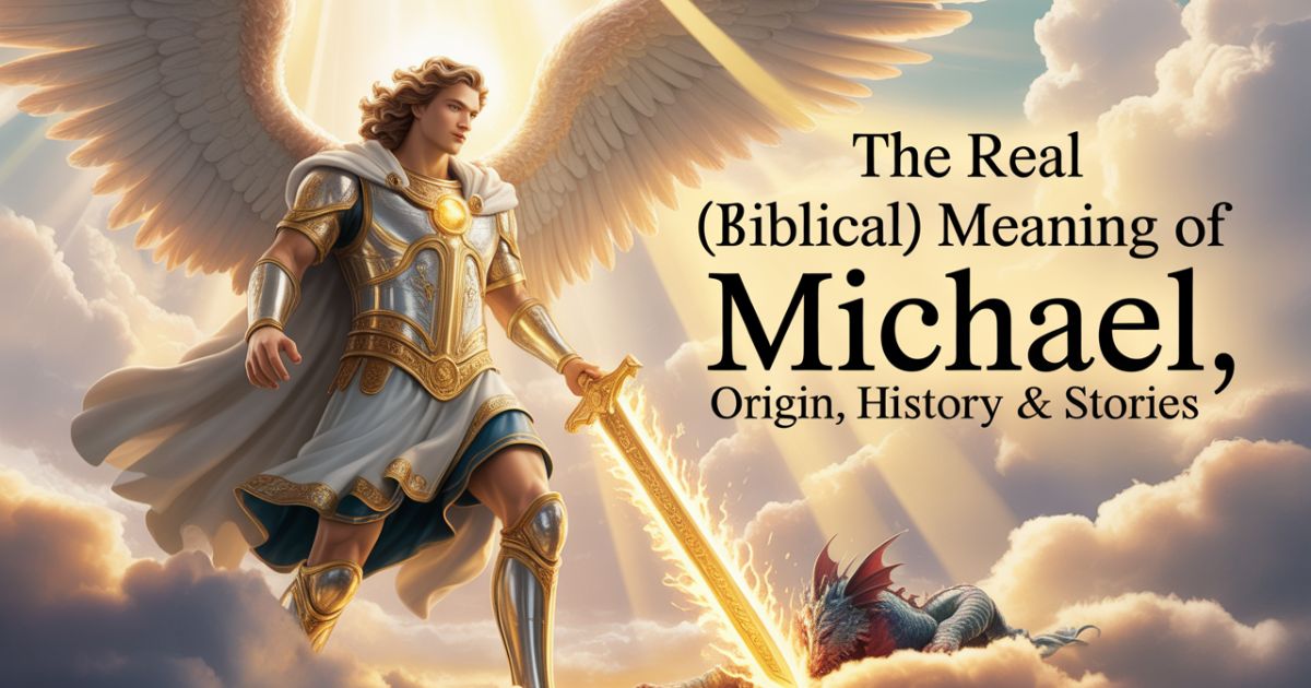 The REAL (Biblical) Meaning of Michael: Origin, History & Stories