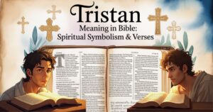 Tristan Meaning in Bible: Spiritual Symbolism & Verses