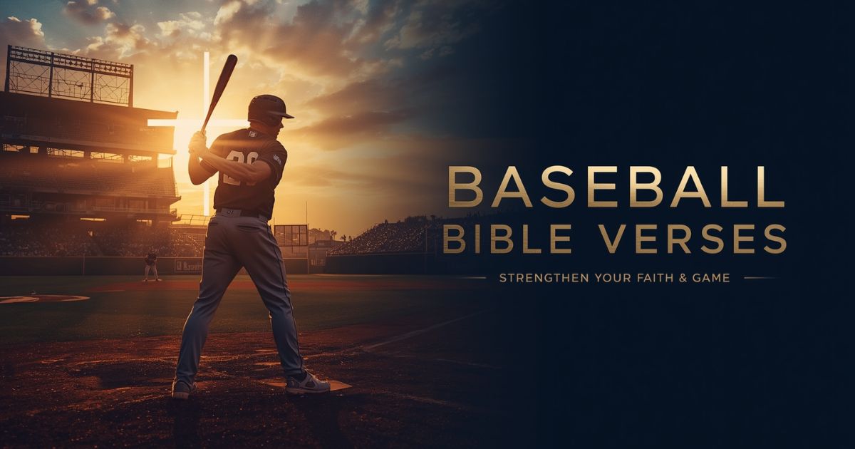 115 Baseball Bible Verses: Scripture to Strengthen Your Faith and Game