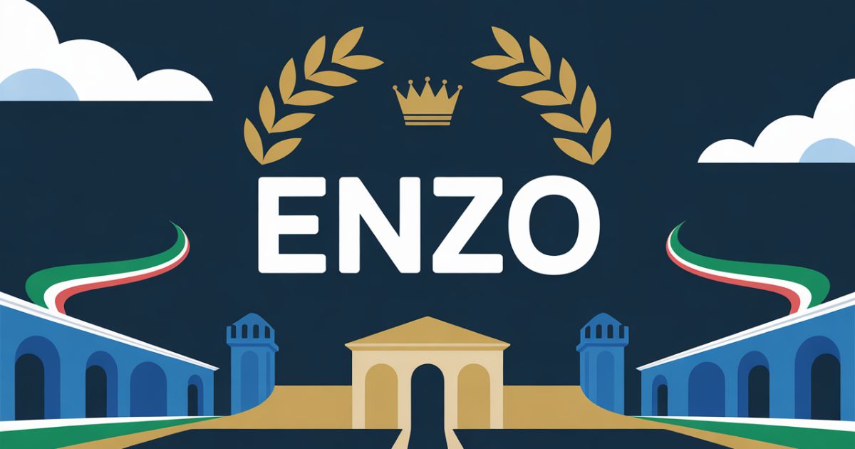 Enzo Name Meaning – Discover the Origin, History, and Symbolism