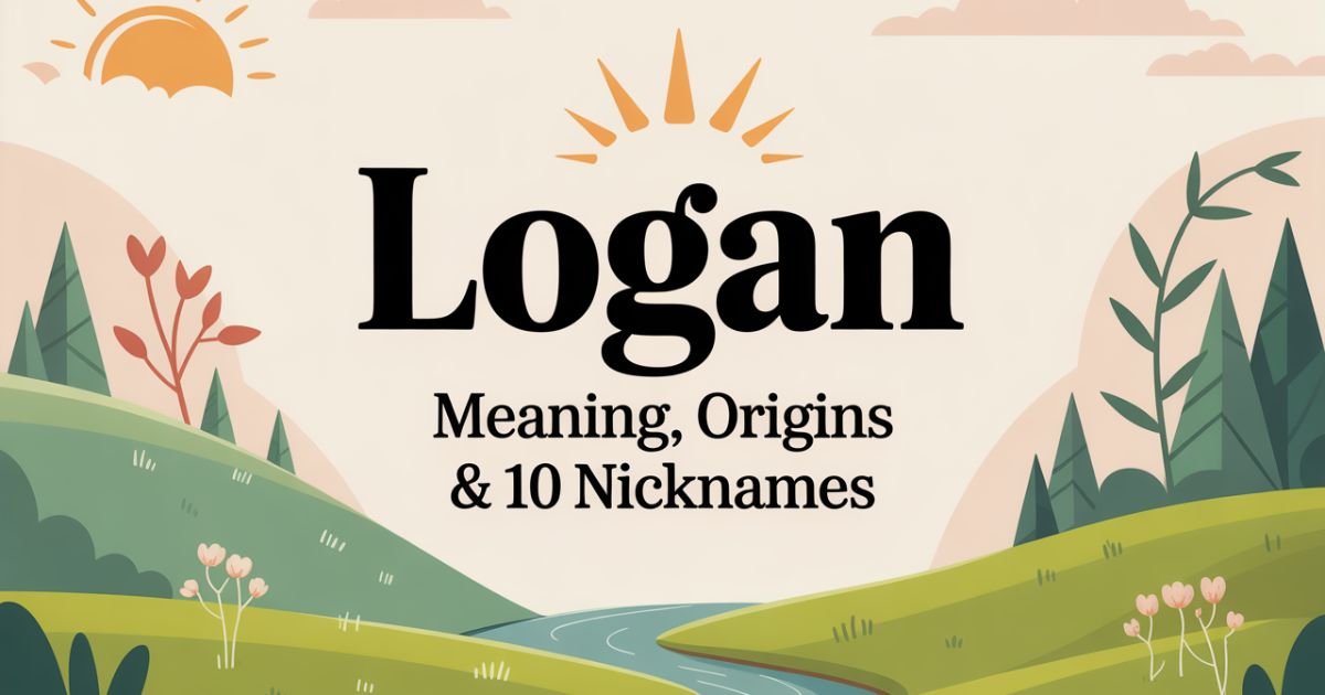 Logan: Name Meaning, Origins, Spiritual Insight, and 10 Nicknames