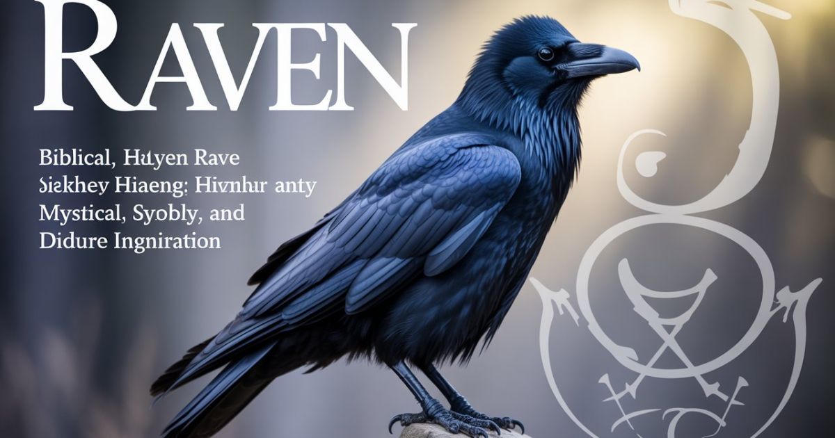 Raven Name Meaning: Biblical, Spiritual, Hebrew Roots & Nicknames