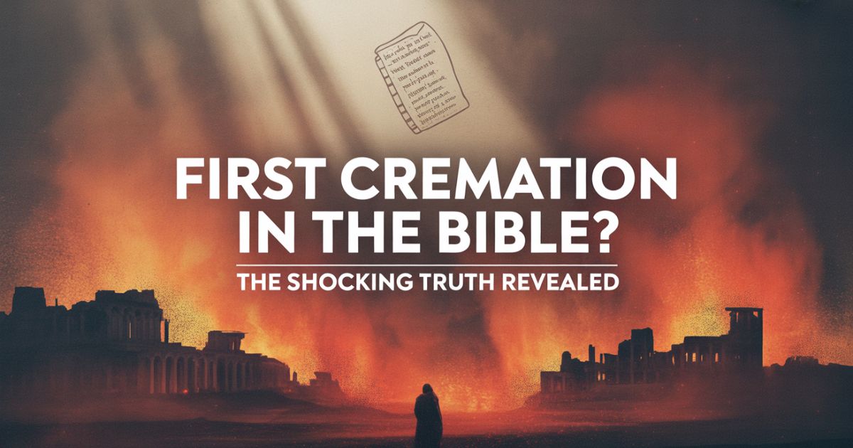 Who Was the First Person Cremated in the Bible? The Shocking Truth Revealed