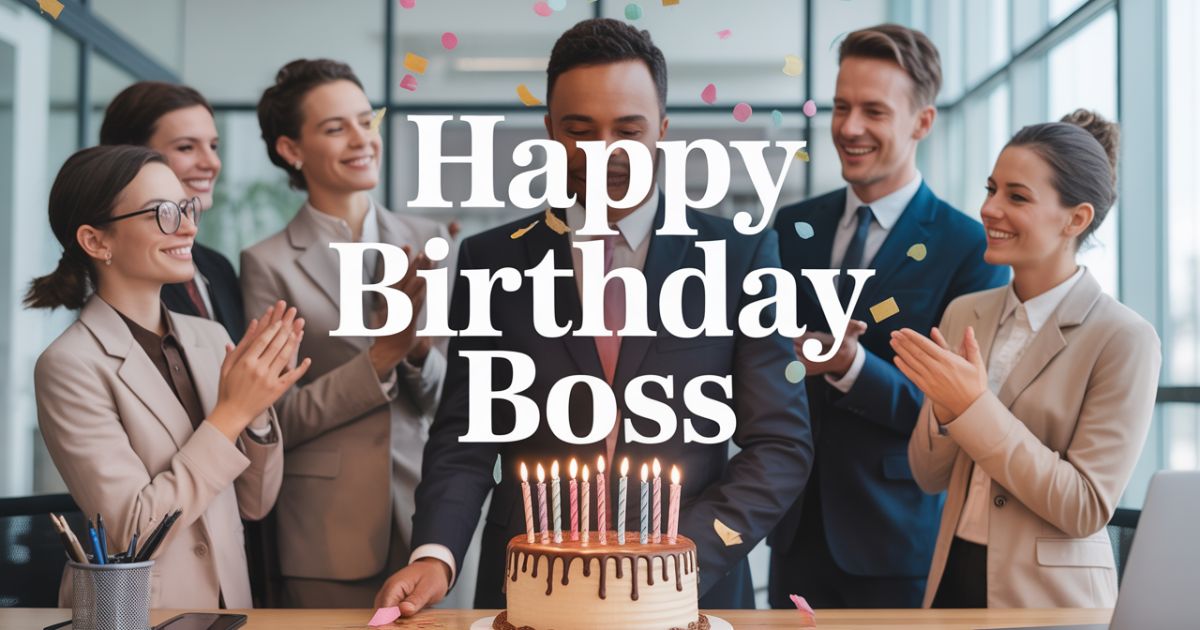 25 Heartfelt & Professional Ways to Say Happy Birthday to Your Boss