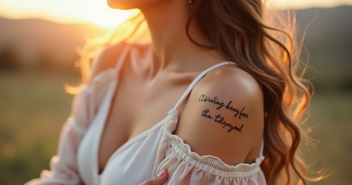 17+ Inspiring Bible Verse Tattoos For Women: Faith-Based Ink That Empowers