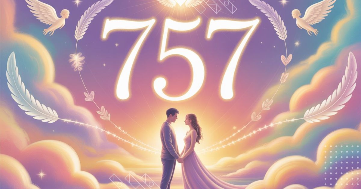 757 Angel Number Meaning for Love and Twin Flames: Your Complete Divine Romance Guide