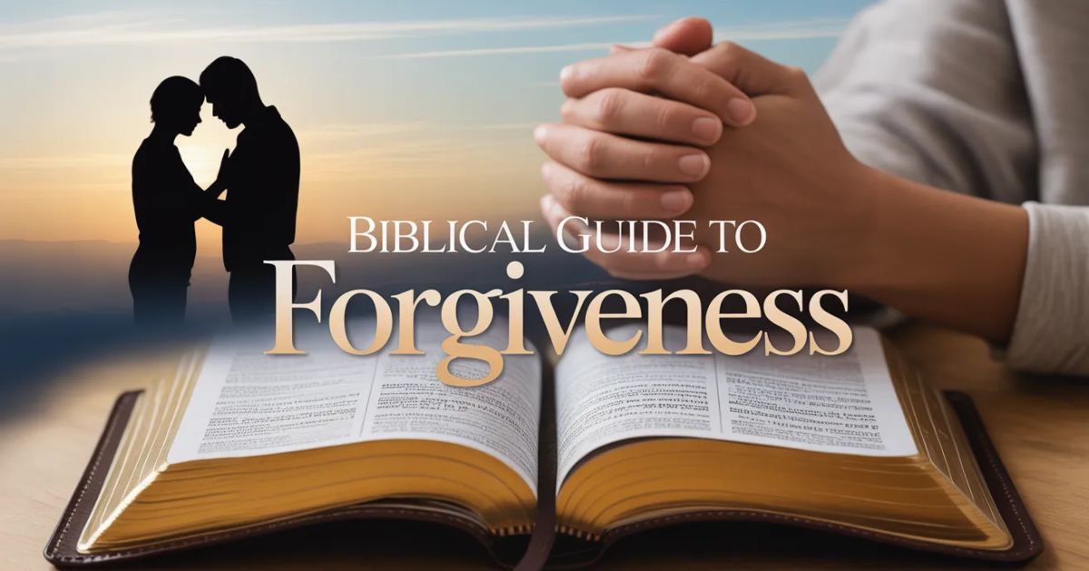 What Does The Bible Say About Forgiveness: A Complete Biblical Guide to God's Mercy and Grace