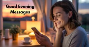 150+ Good Evening Messages, Wishes & Quotes to Brighten Someone's Day