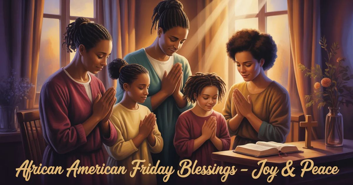African American Friday Blessings for Joy & Peace – Prayer & Blessing 2026