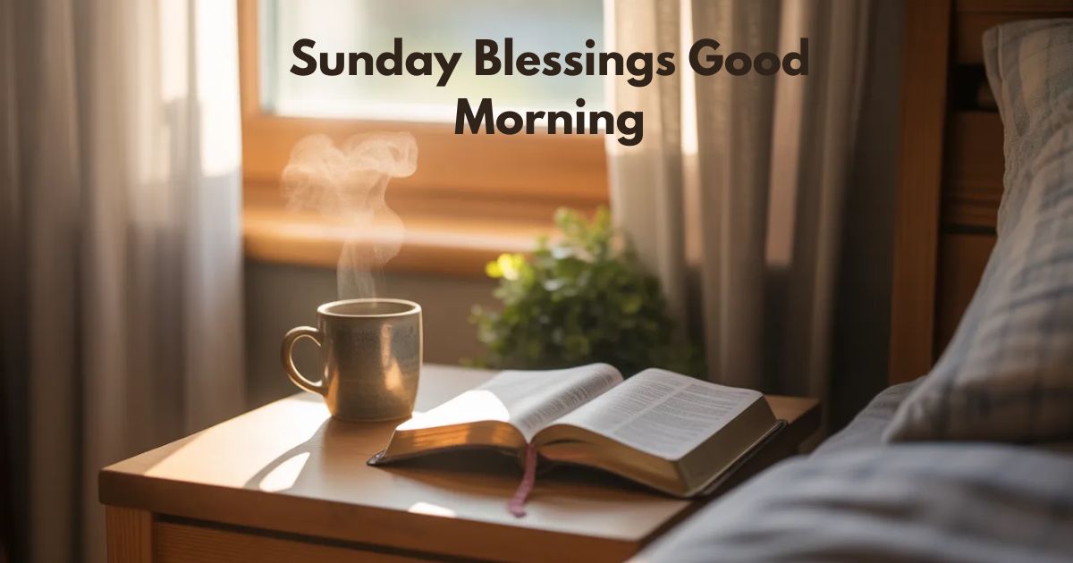 Sunday Blessings Good Morning: Peaceful Words to Begin a Blessed Day