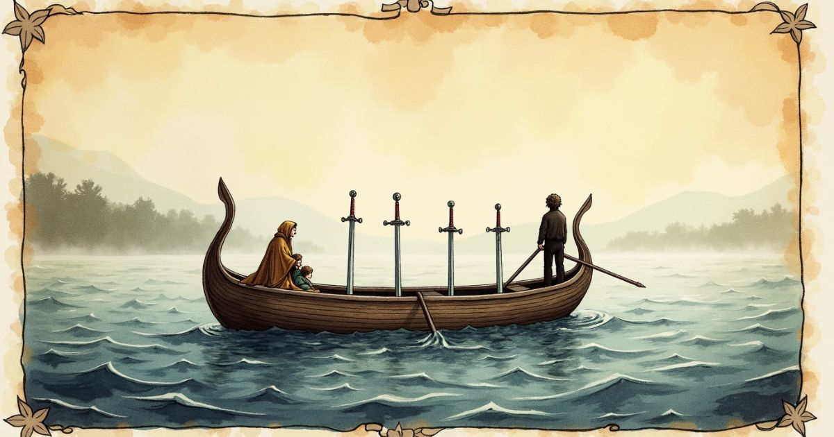 The Six of Swords Tarot Meaning: Your Complete Guide to Transition, Healing, and Moving Forward